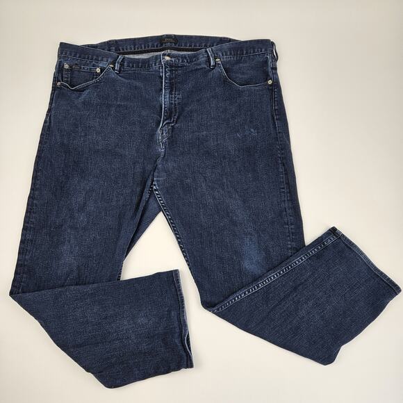 Polo Ralph Lauren The Prospect Straight Jean Men's 46/30 Denim Stretch Dark Wash - Picture 1 of 10